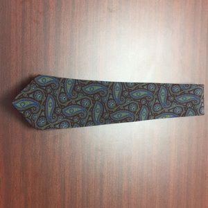 Mark Cross silk neck tie